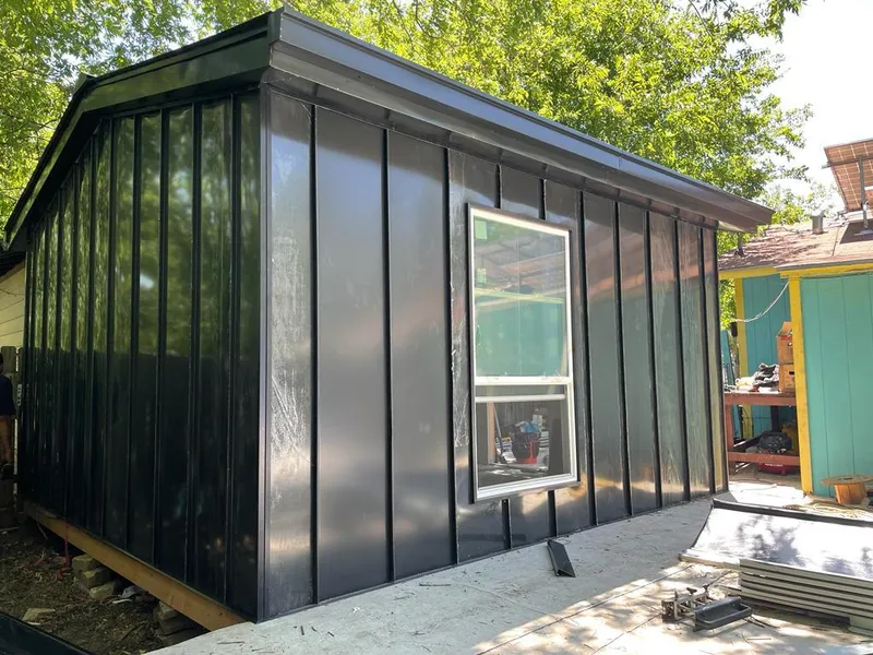 Black standing seam metal wall panels for Roof Inspection in Coxsackie